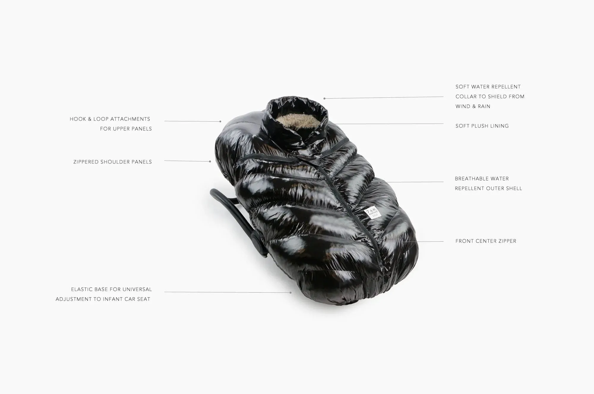 7AM Enfant Car Seat Cocoon (0-12 Months)