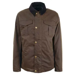 Barbour Spen Mens Wax Jacket - Brown