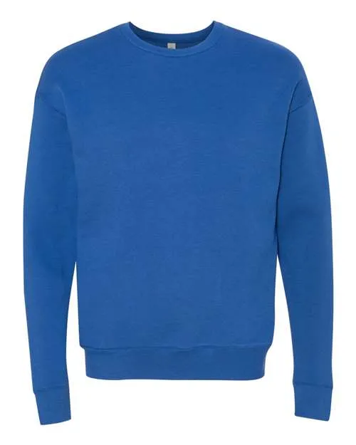 BELLA   CANVAS Sponge Fleece Drop Shoulder Crewneck Sweatshirt 3945 Tan