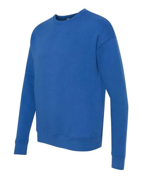 BELLA   CANVAS Sponge Fleece Drop Shoulder Crewneck Sweatshirt 3945 Tan