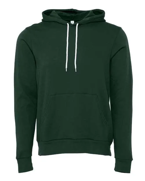 BELLA   CANVAS Sponge Fleece Hoodie 3719 Dusty Blue