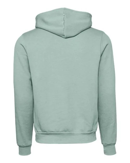 BELLA   CANVAS Sponge Fleece Hoodie 3719 Dusty Blue