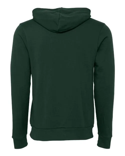 BELLA   CANVAS Sponge Fleece Hoodie 3719 Dusty Blue