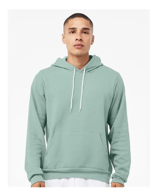 BELLA   CANVAS Sponge Fleece Hoodie 3719 Dusty Blue