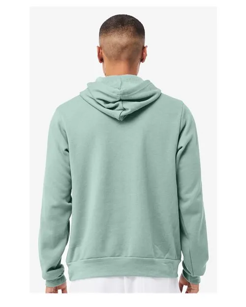 BELLA   CANVAS Sponge Fleece Hoodie 3719 Dusty Blue