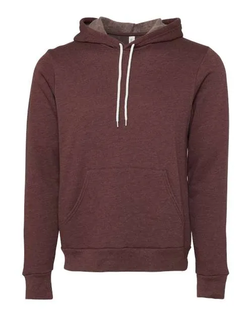 BELLA   CANVAS Sponge Fleece Hoodie 3719 Heather Forest