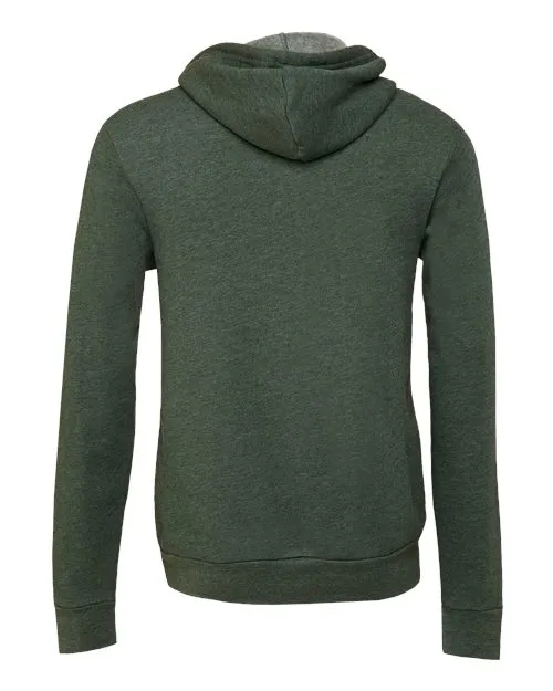 BELLA   CANVAS Sponge Fleece Hoodie 3719 Heather Forest