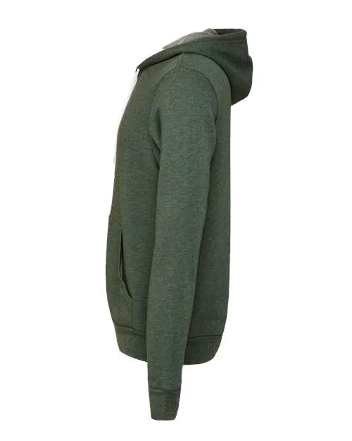 BELLA   CANVAS Sponge Fleece Hoodie 3719 Heather Forest