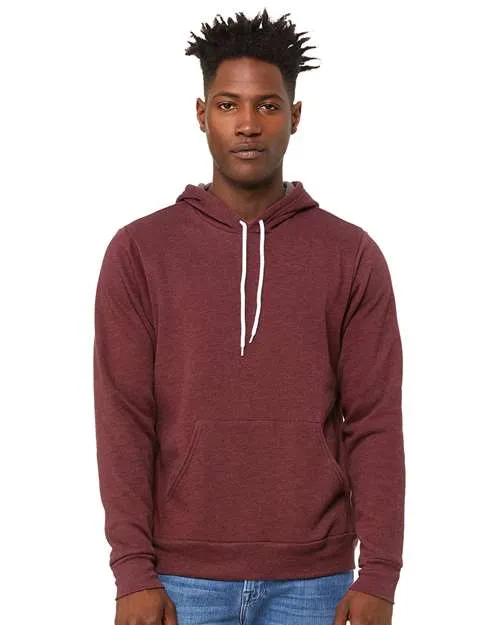 BELLA   CANVAS Sponge Fleece Hoodie 3719 Heather Forest