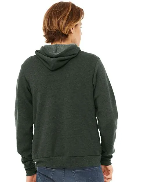 BELLA   CANVAS Sponge Fleece Hoodie 3719 Heather Forest