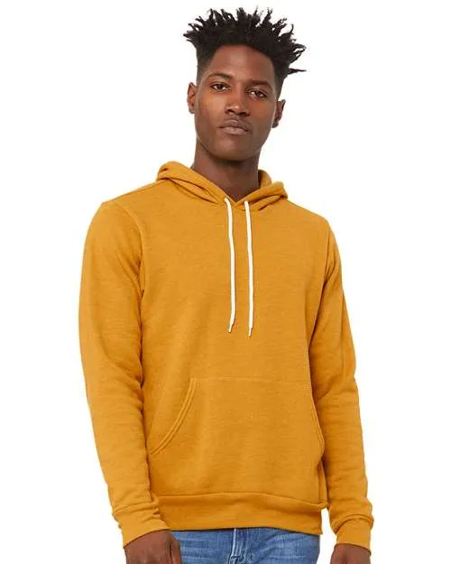 BELLA   CANVAS Sponge Fleece Hoodie 3719 Heather Mauve