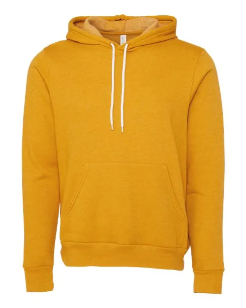 BELLA   CANVAS Sponge Fleece Hoodie 3719 Heather Mauve