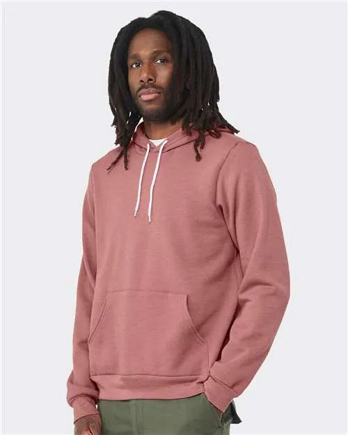 BELLA   CANVAS Sponge Fleece Hoodie 3719 Heather Mauve