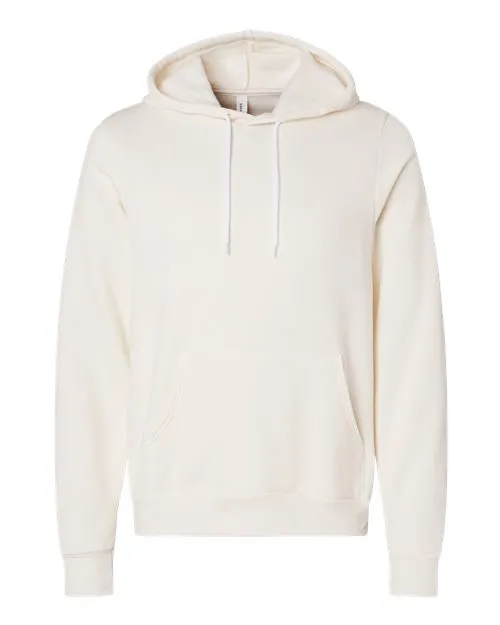 BELLA   CANVAS Sponge Fleece Hoodie 3719 Natural