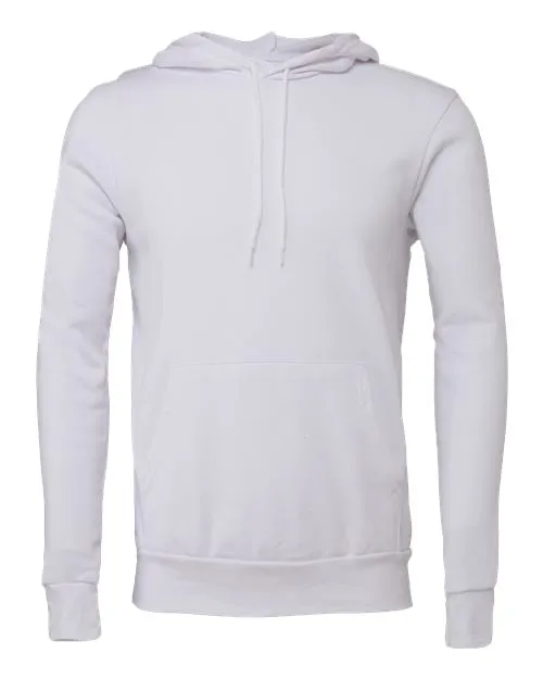 BELLA   CANVAS Sponge Fleece Hoodie 3719 White