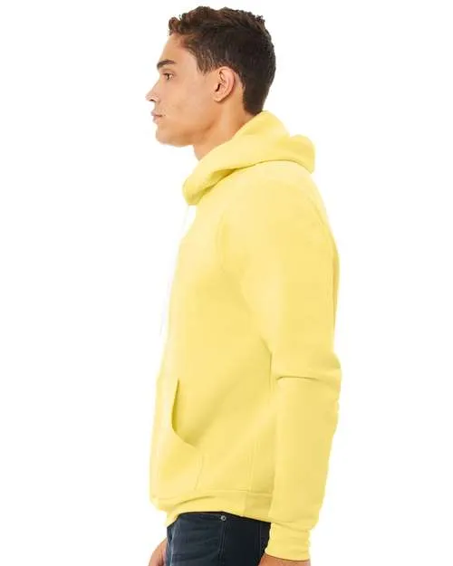 BELLA   CANVAS Sponge Fleece Hoodie 3719 Yellow