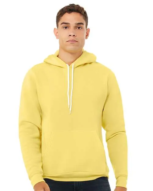 BELLA   CANVAS Sponge Fleece Hoodie 3719 Yellow