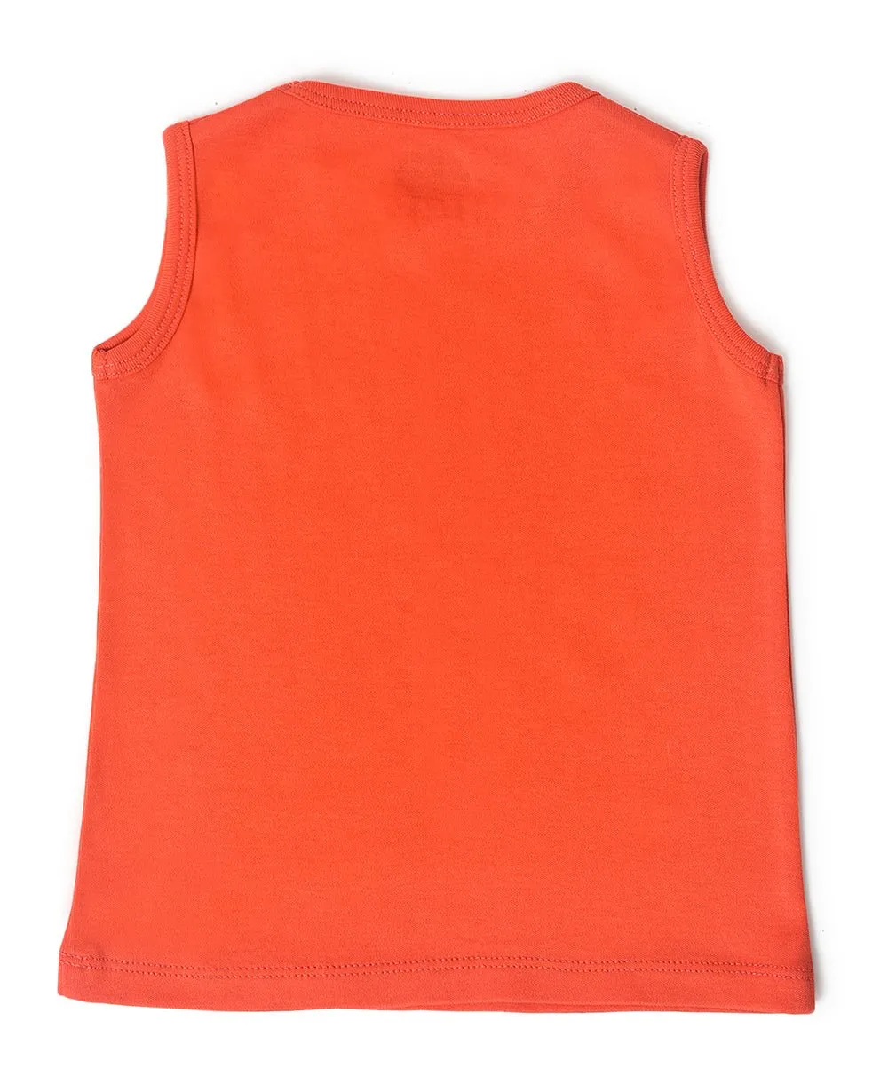 Buddy Kids Printed Vest- Pack of 3