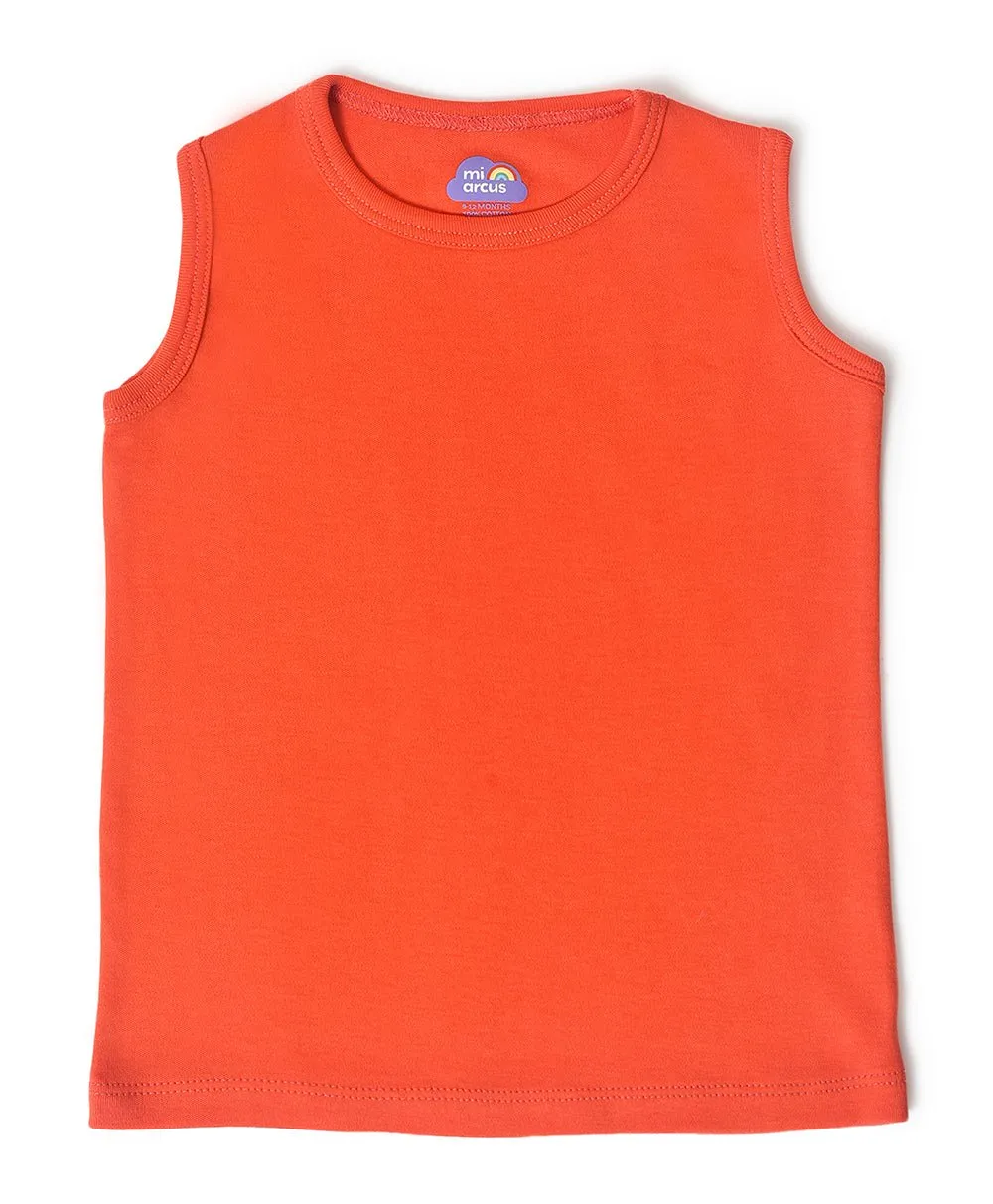 Buddy Kids Printed Vest- Pack of 3