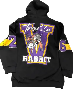 Clang Black Men's Pullover Graphic Hoodies Long Sleeves Heavy Blend Oversize