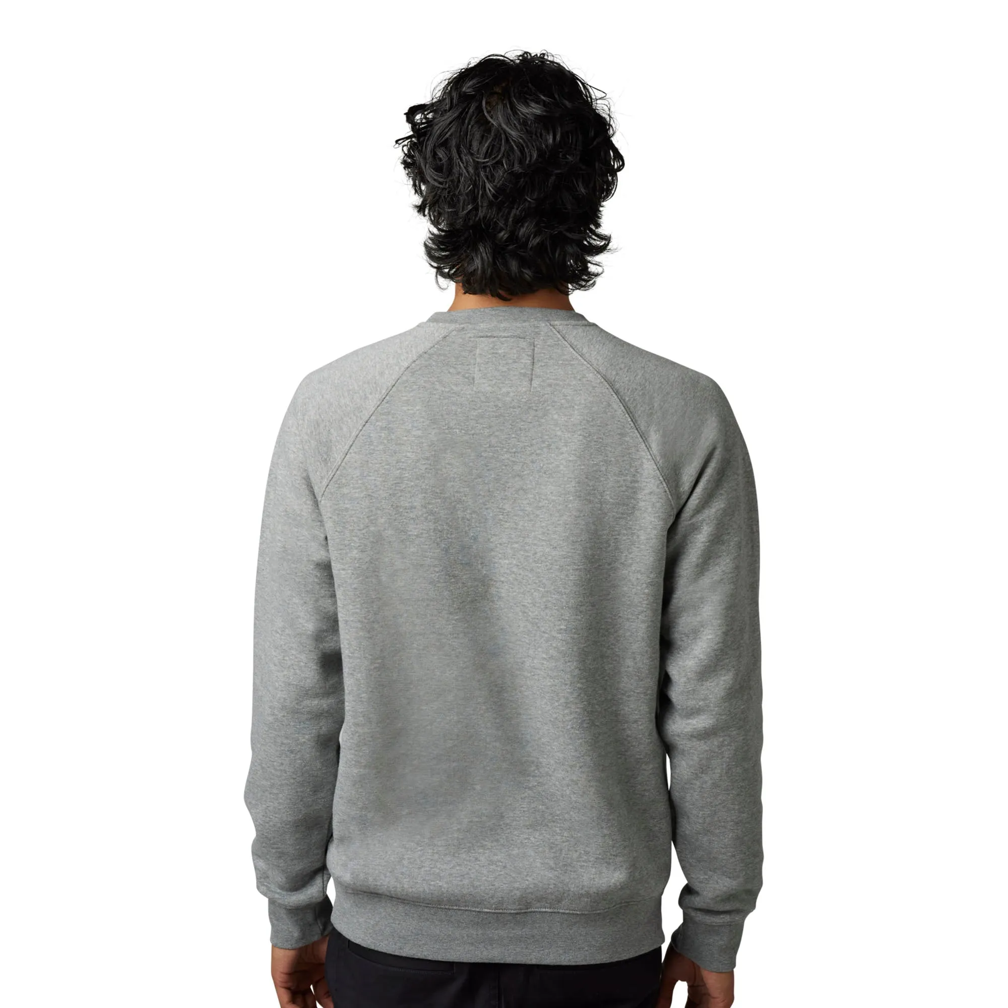 Fox Racing Absolute Crew Fleece Hoodie Heather Graphite Grey
