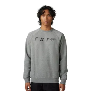 Fox Racing Absolute Crew Fleece Hoodie Heather Graphite Grey