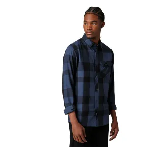 Fox Racing Voyd 2.0 Flannel Button-Up Deep Cobalt Blue
