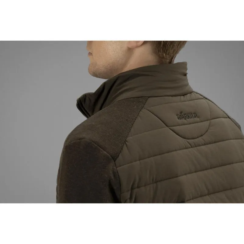 Harkila Retrieve Insulated Mens Full Zip - Dark Warm Olive