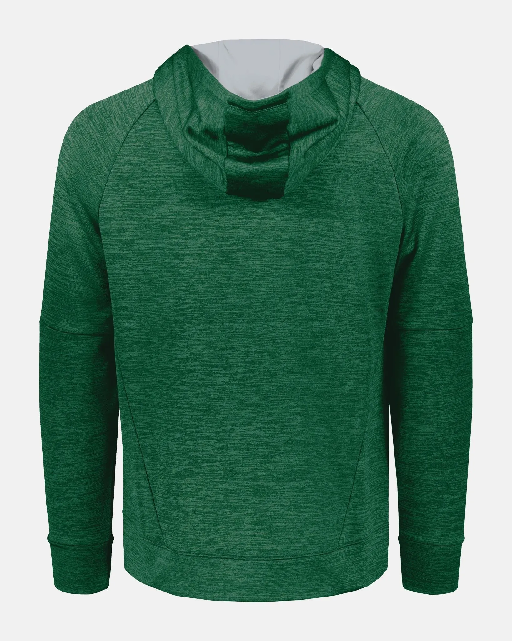 Holloway All-Pro Performance Fleece Hoodie, heather dunkelgrün