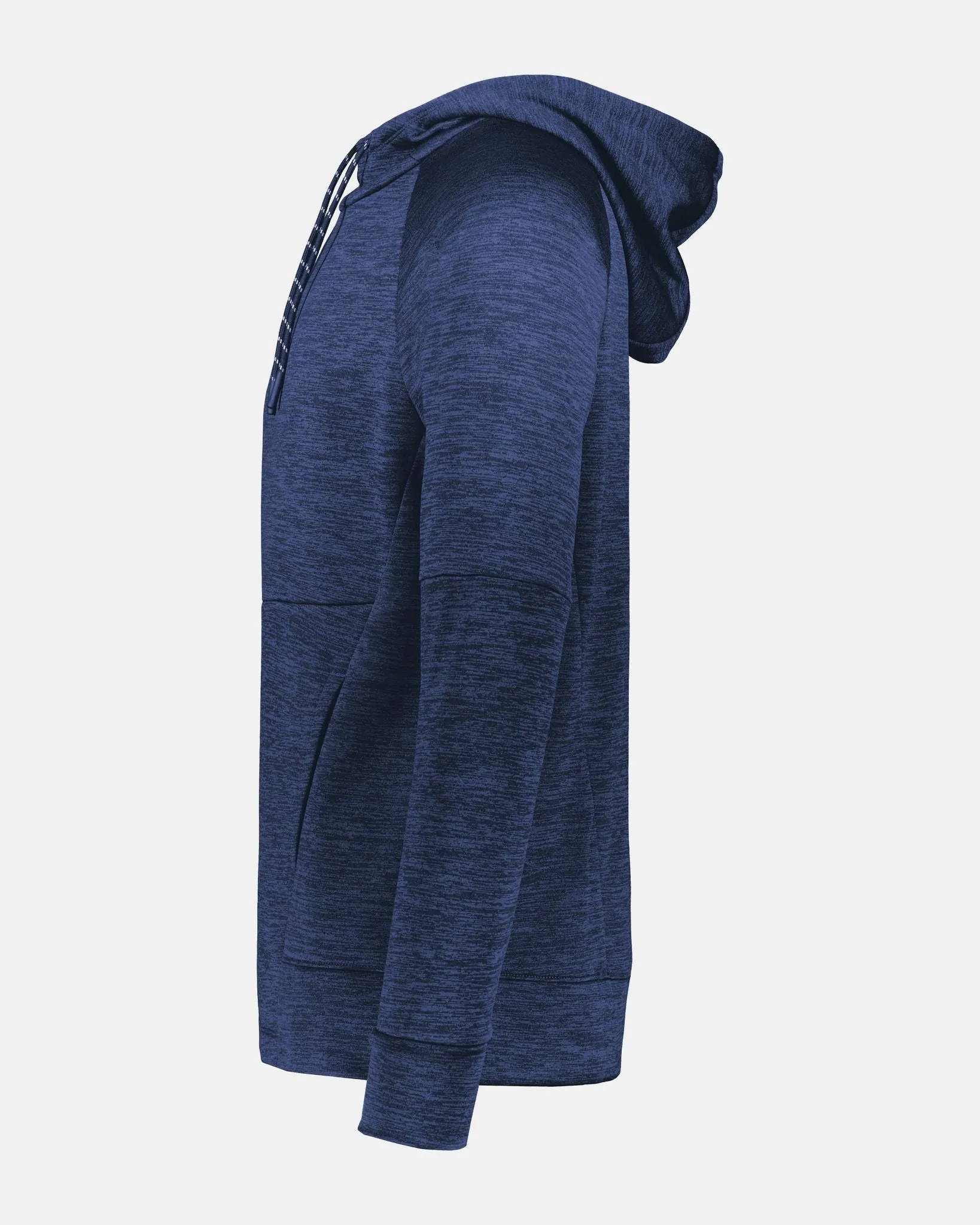 Holloway All-Pro Performance Fleece Hoodie, heather navy blau