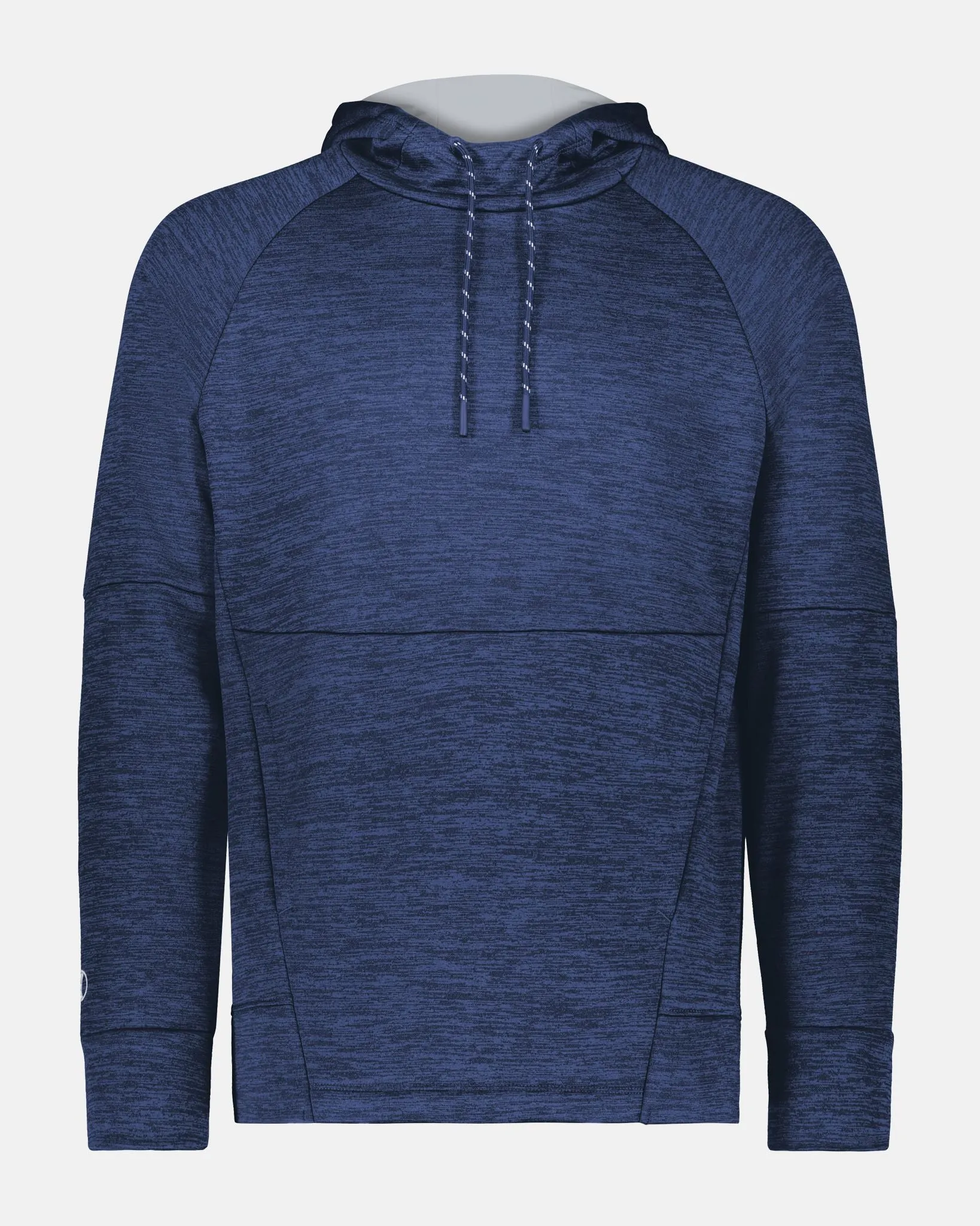 Holloway All-Pro Performance Fleece Hoodie, heather navy blau