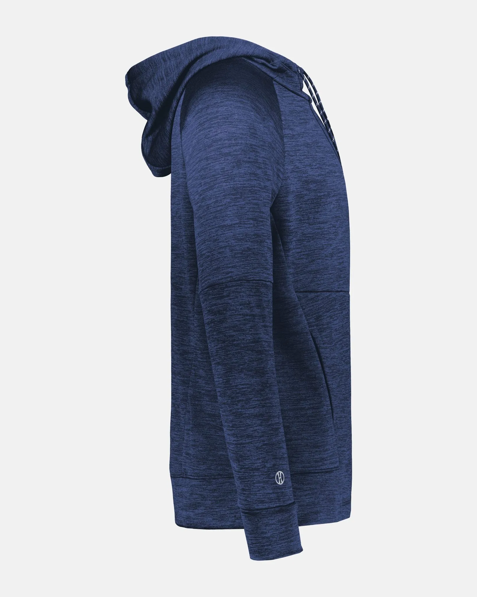 Holloway All-Pro Performance Fleece Hoodie "Mühldorf Cubs", heather navy blau