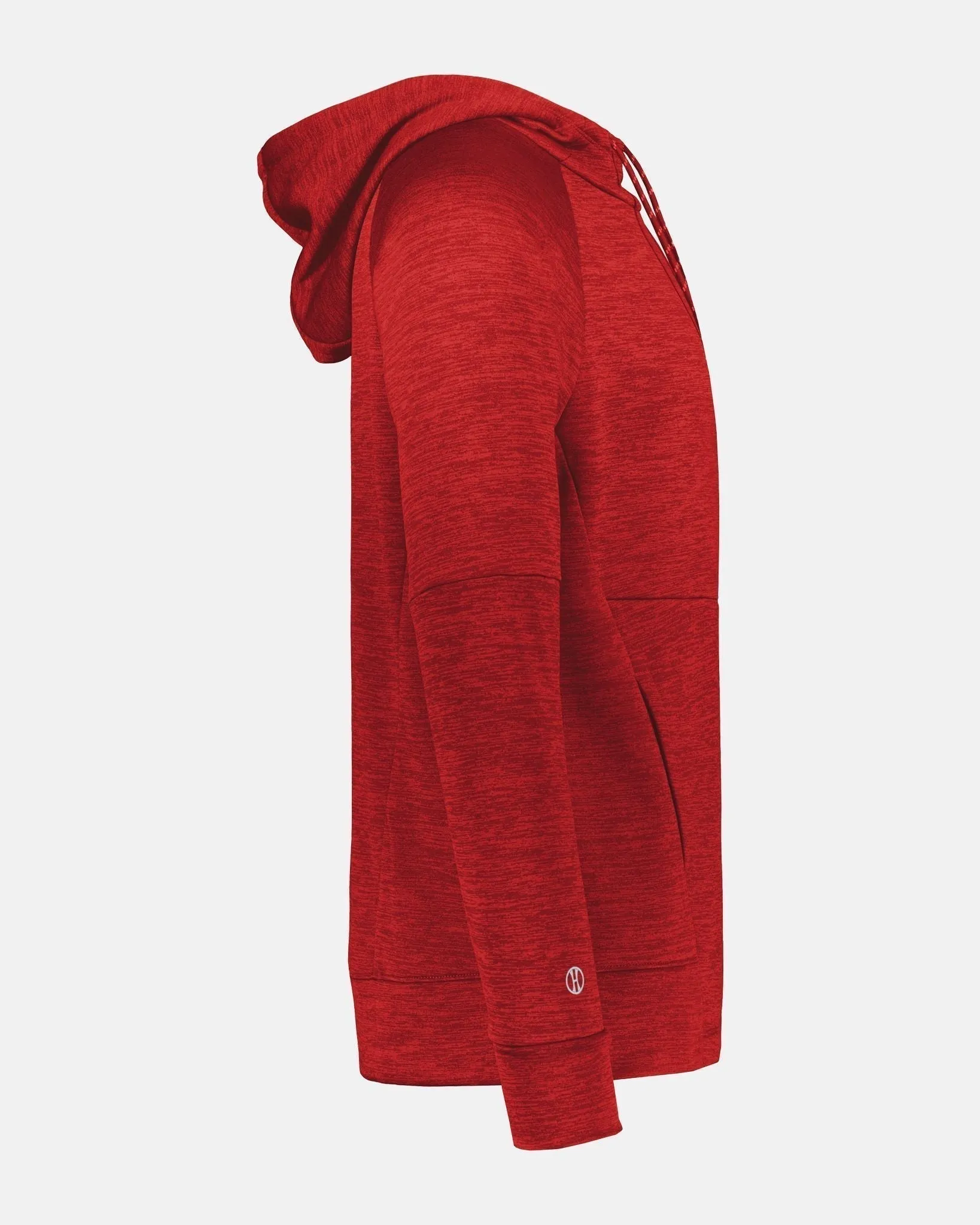 Holloway All-Pro Performance Fleece Hoodie "Wolfsburg Blackbirds", Script, heather rot
