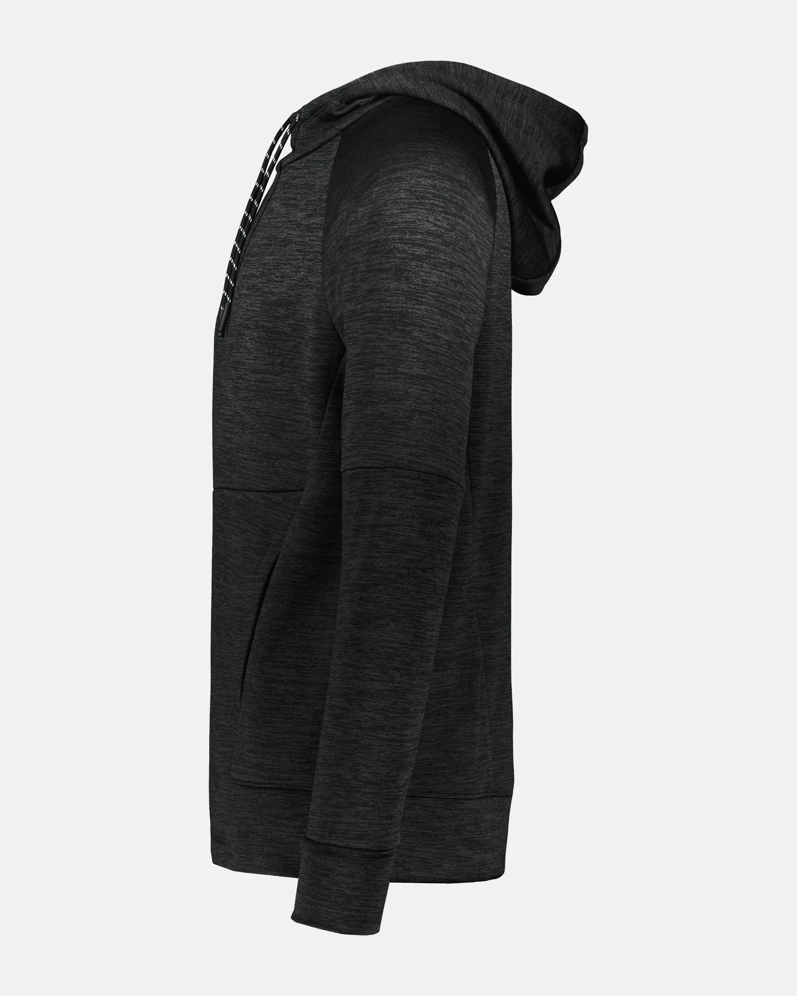 Holloway All-Pro Performance Fleece Hoodie "Wolfsburg Blackbirds", W & Blackbirds, heather schwarz