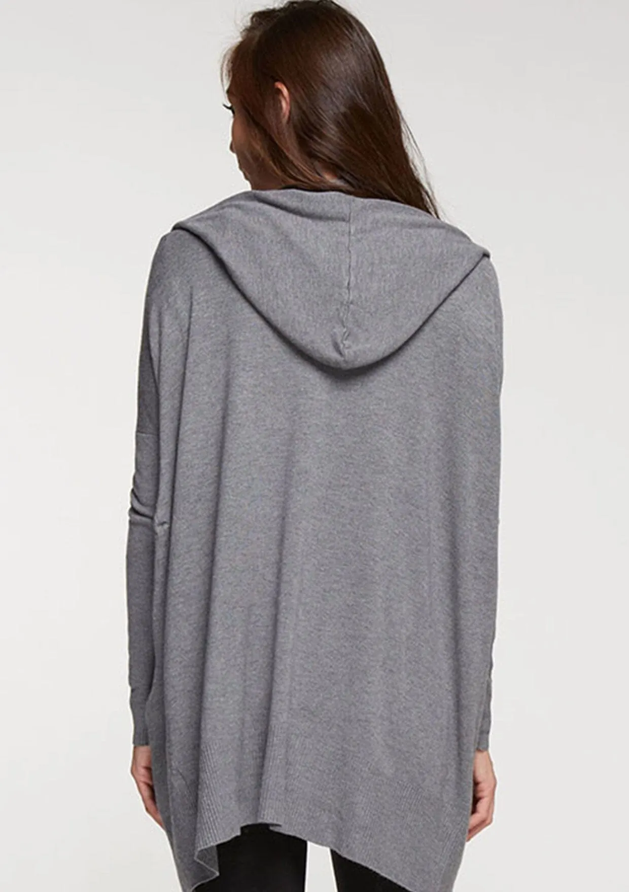 Hooded Two Pocket Cardigan