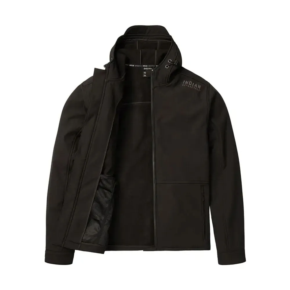 Indian Motorcycle  Mens Fairview Jacket Warm Soft Comfortable Durable Black