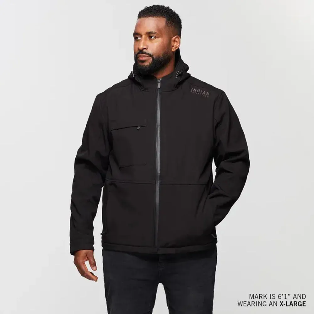 Indian Motorcycle  Mens Fairview Jacket Warm Soft Comfortable Durable Black