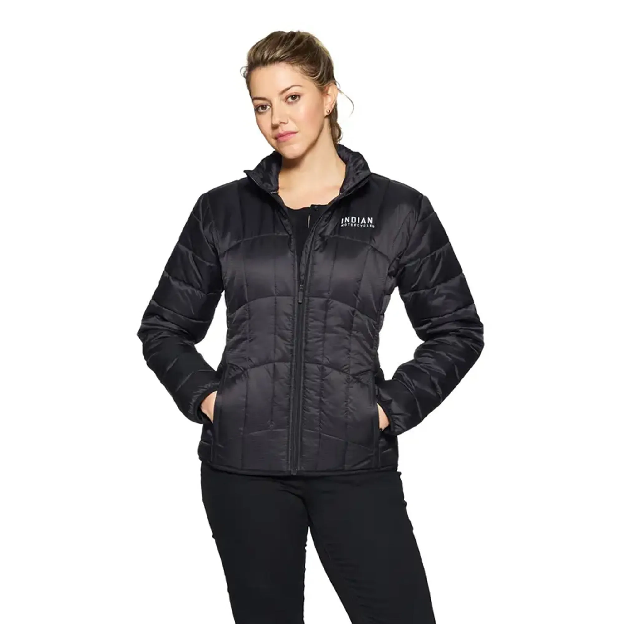 Indian Motorcycle Womens Hayes Jacket Black