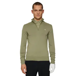 J.Lindeberg Golf Kian Knitted Zip Neck Sweater SS25