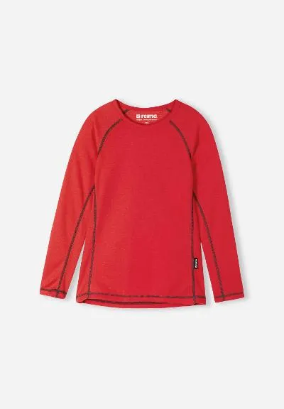 Kids Thermal Base Layer Set Lani Tomato Red