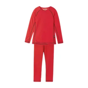 Kids Thermal Base Layer Set Lani Tomato Red