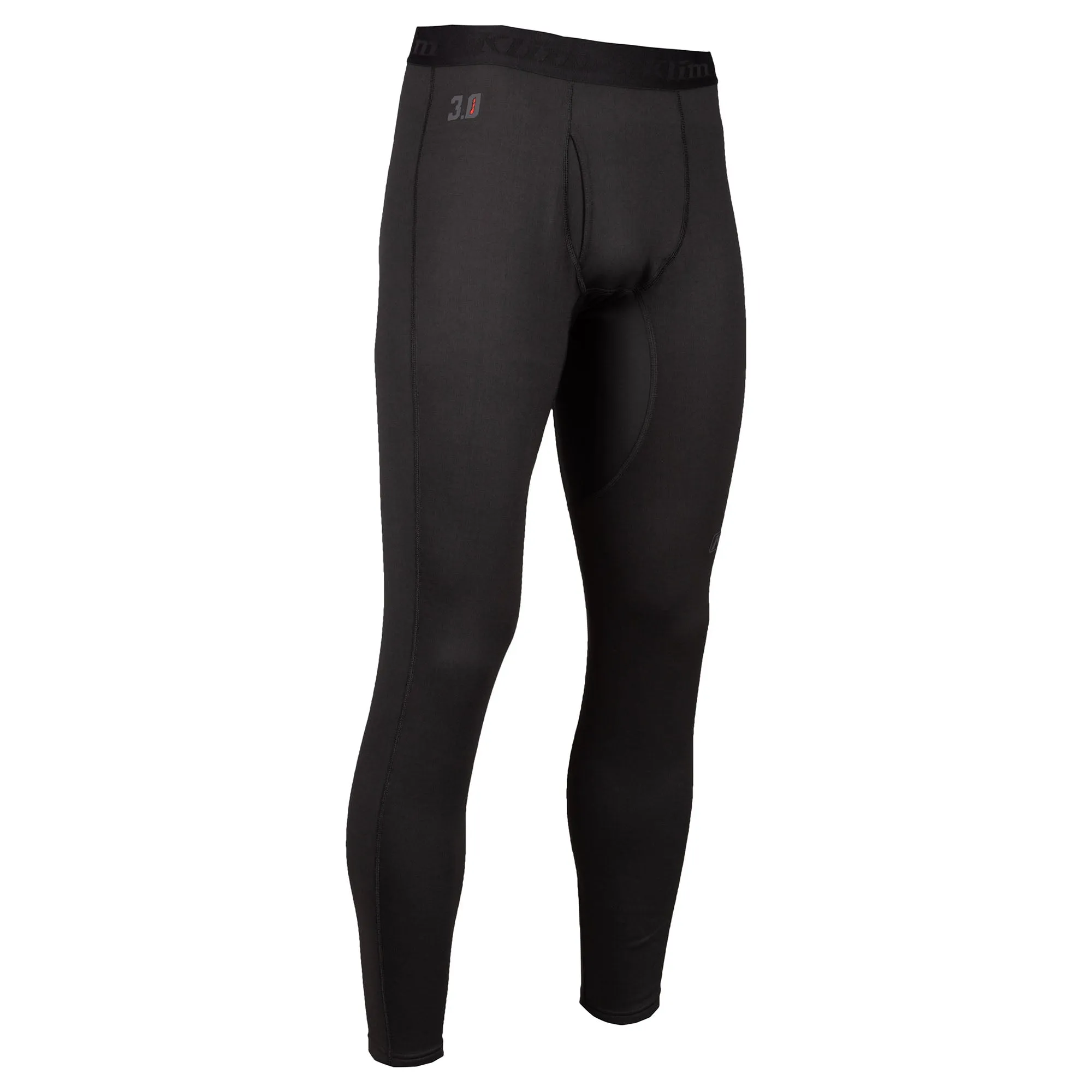 Klim  Mens Aggressor Pants 3.0 Base Layer Breathable Warm Fast-Drying Black