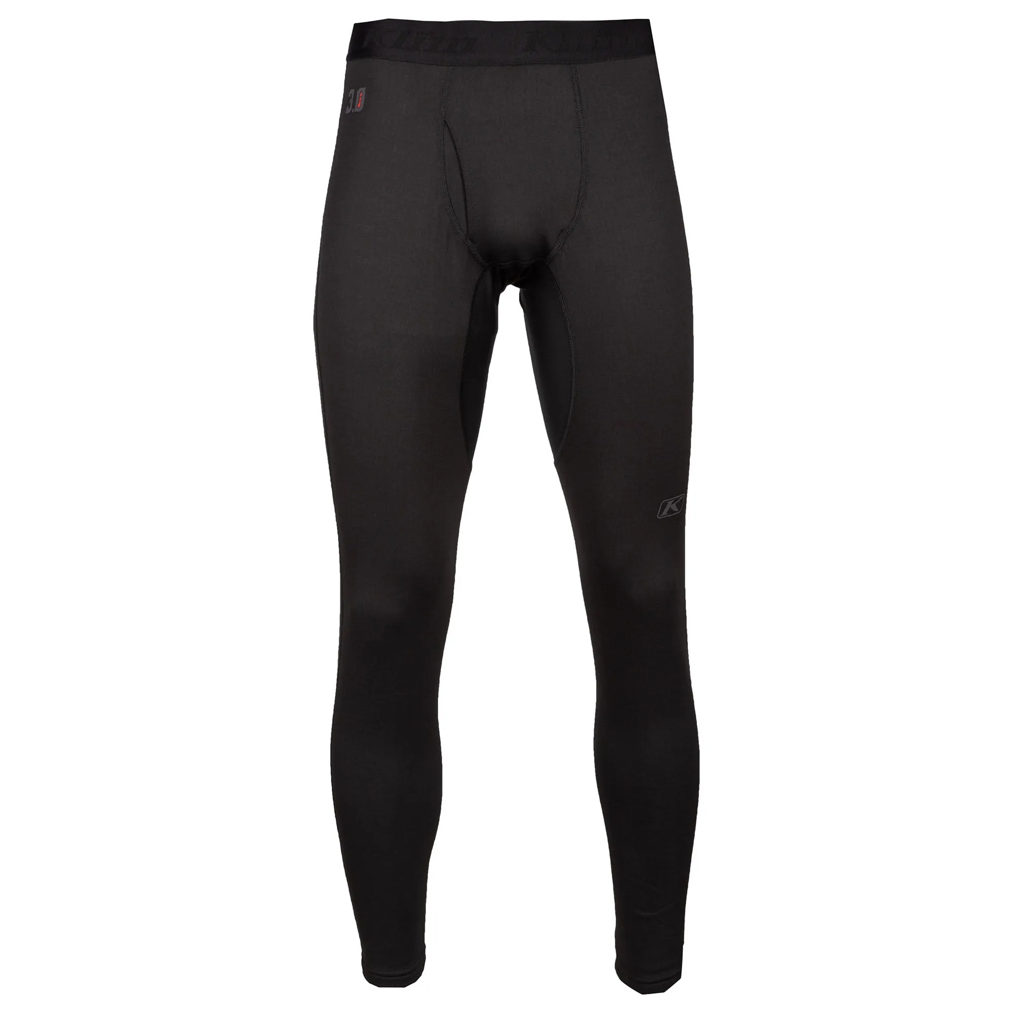 Klim  Mens Aggressor Pants 3.0 Base Layer Breathable Warm Fast-Drying Black