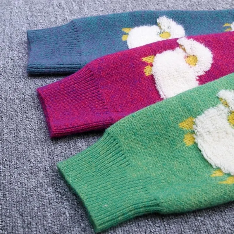 Knit Sheep Cardigan