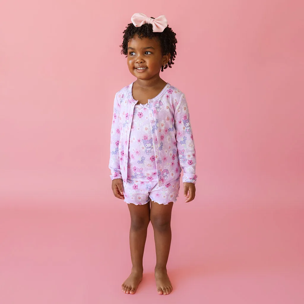 Kuromi® & My Melody® Garden Pointelle Cardigan