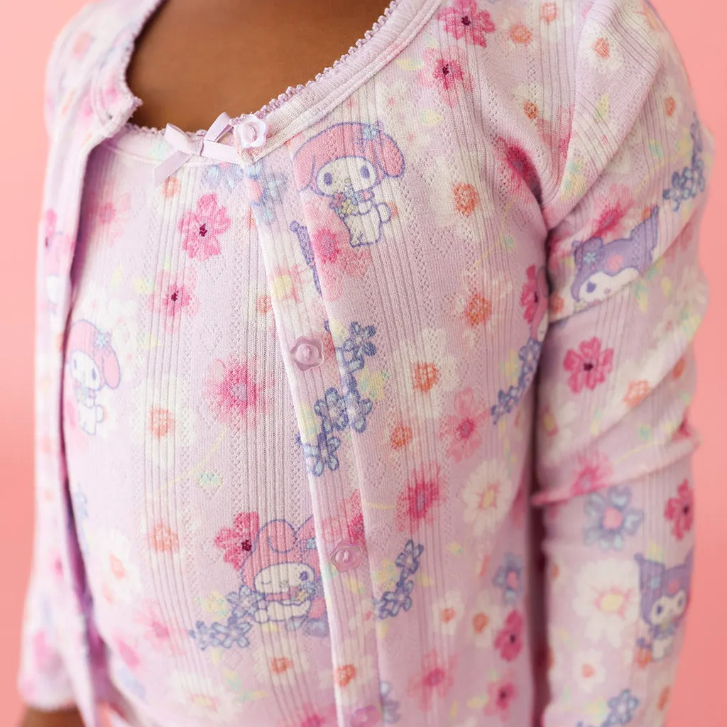 Kuromi® & My Melody® Garden Pointelle Cardigan