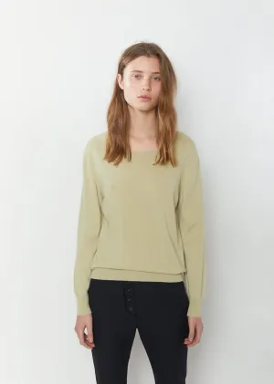 Long Sleeve Cashmere Crewneck