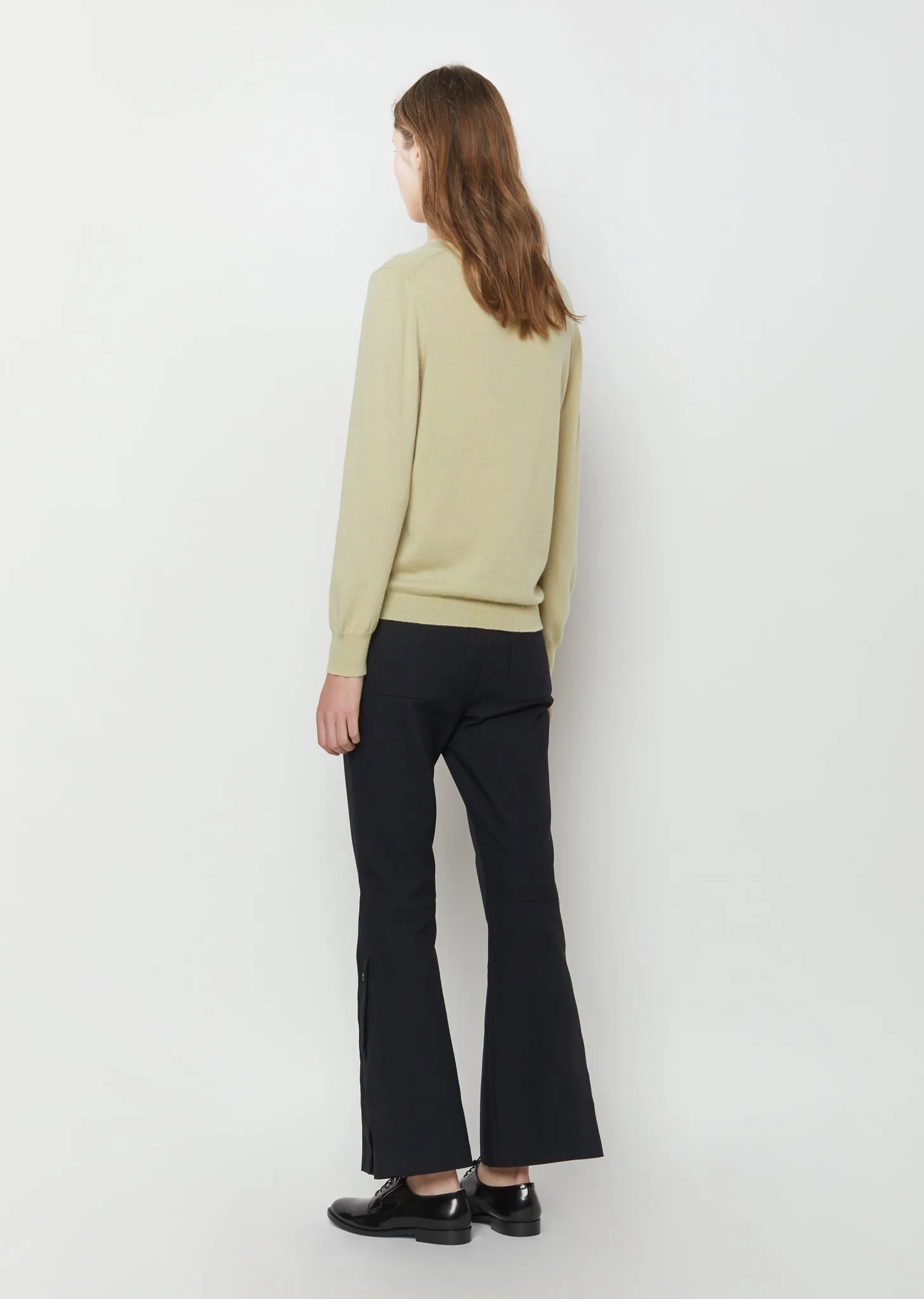 Long Sleeve Cashmere Crewneck