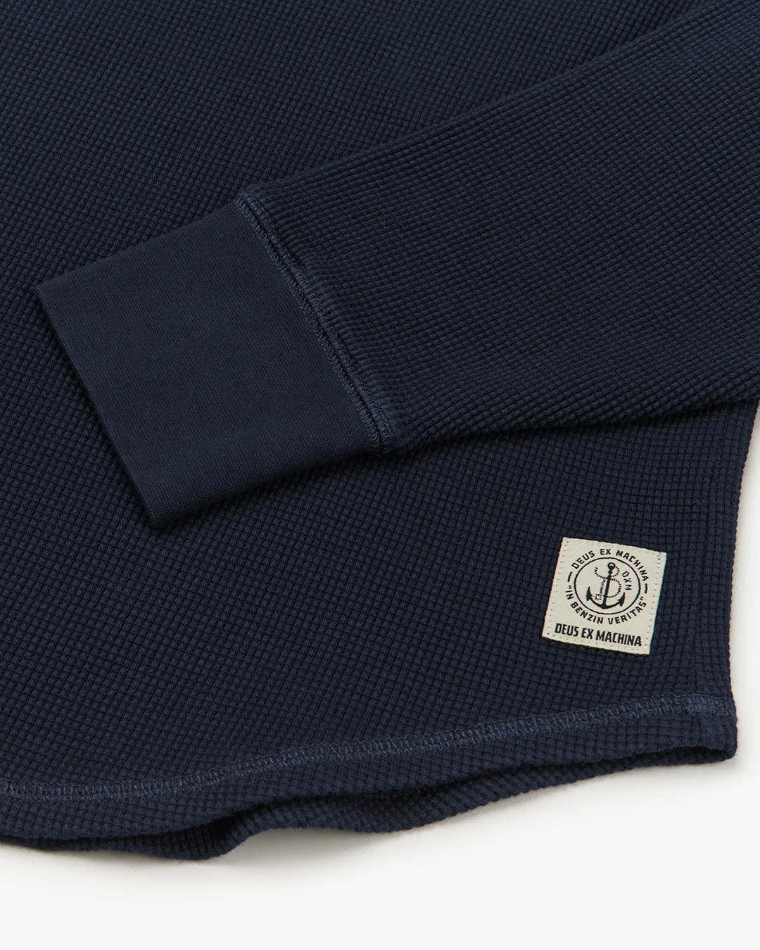 Loni Waffle Knit - Navy
