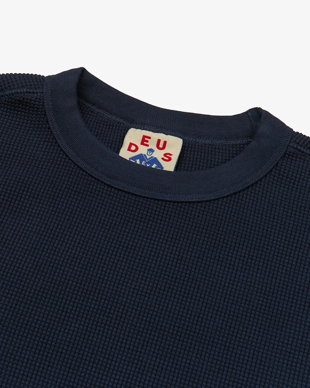 Loni Waffle Knit - Navy
